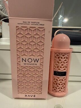 rave NOW Women Eau de Parfum - Soft Pink Decorative Bottle